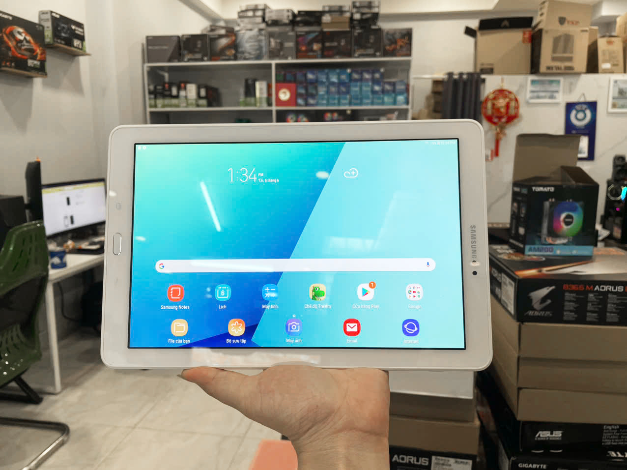 Máy tinh bảng Galaxy Tab A with S Pen - 10" FHD / 16GB (2nd)